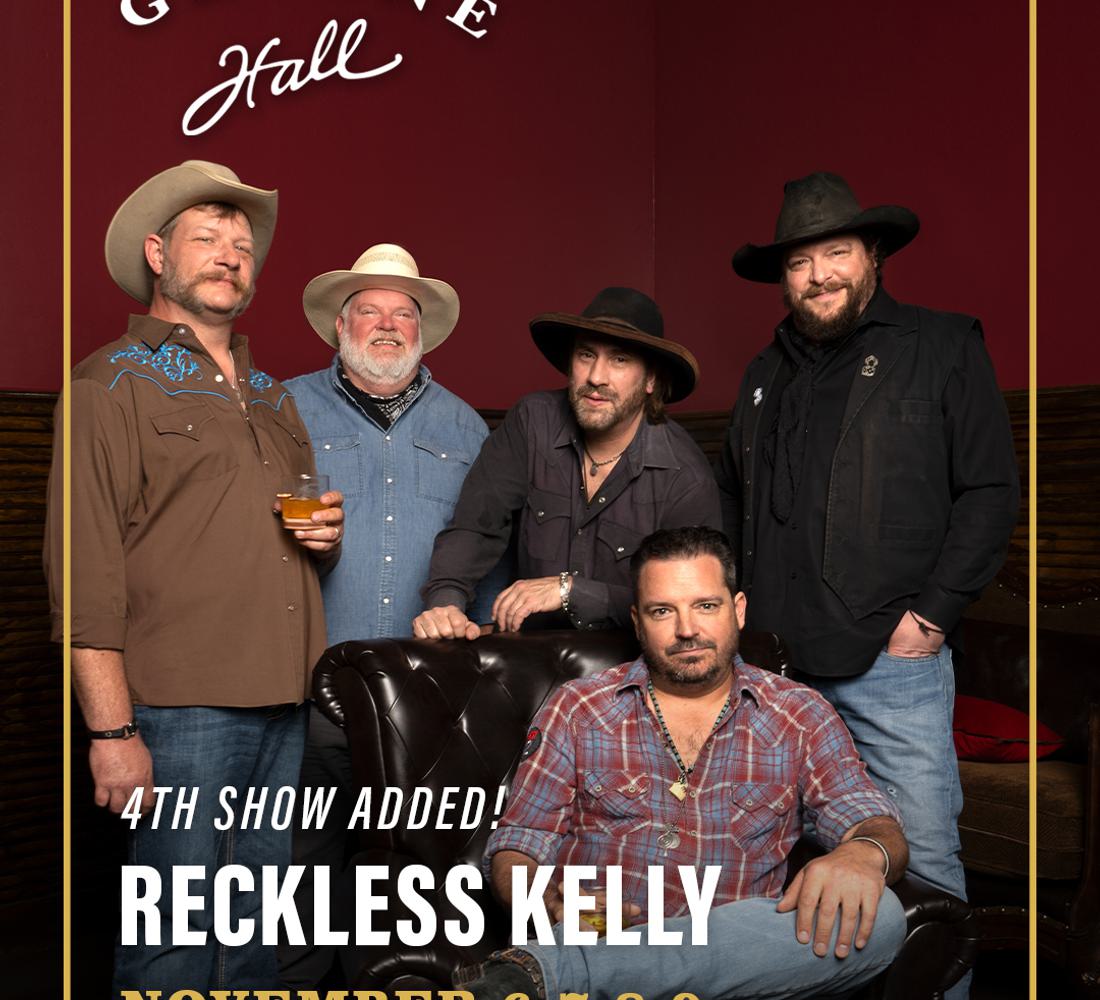 New Braunfels Chamber | Reckless Kelly Live at Gruene Hall for a…