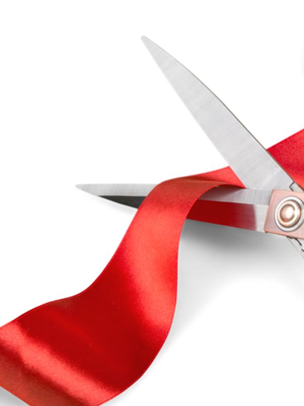 Cutting Rbbon New Braunfels Chamber | Ribbon cutting