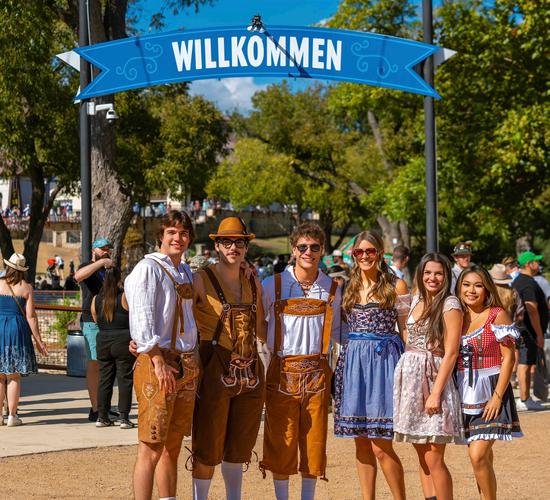 Tourism Fall Wurstfest Card